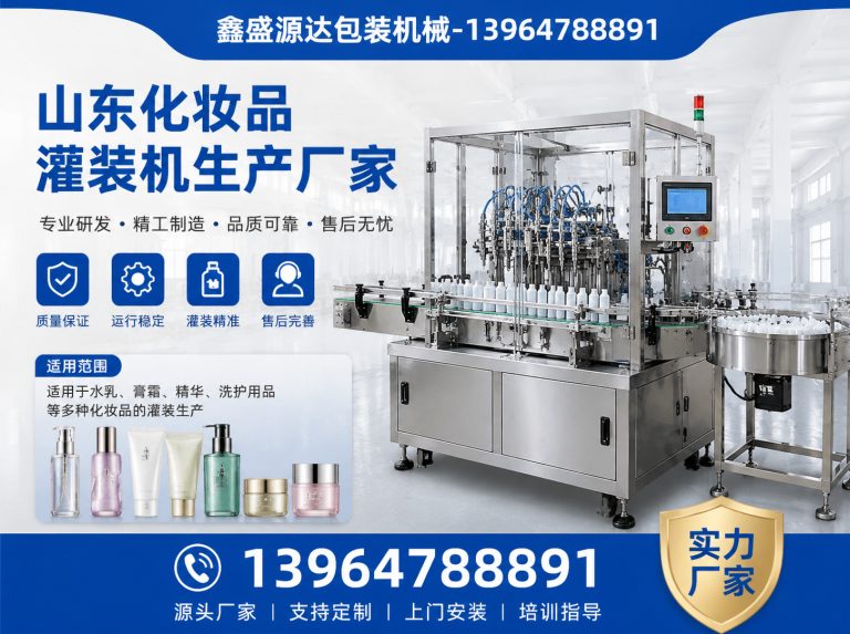 昌邑市山东化妆品灌装机生产厂家展示图